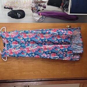 Pre owned Tango Mango Summer Floral Hi/Low Dress